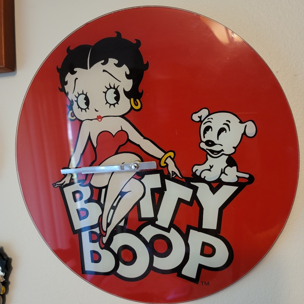 Betty Boop Wall Clock